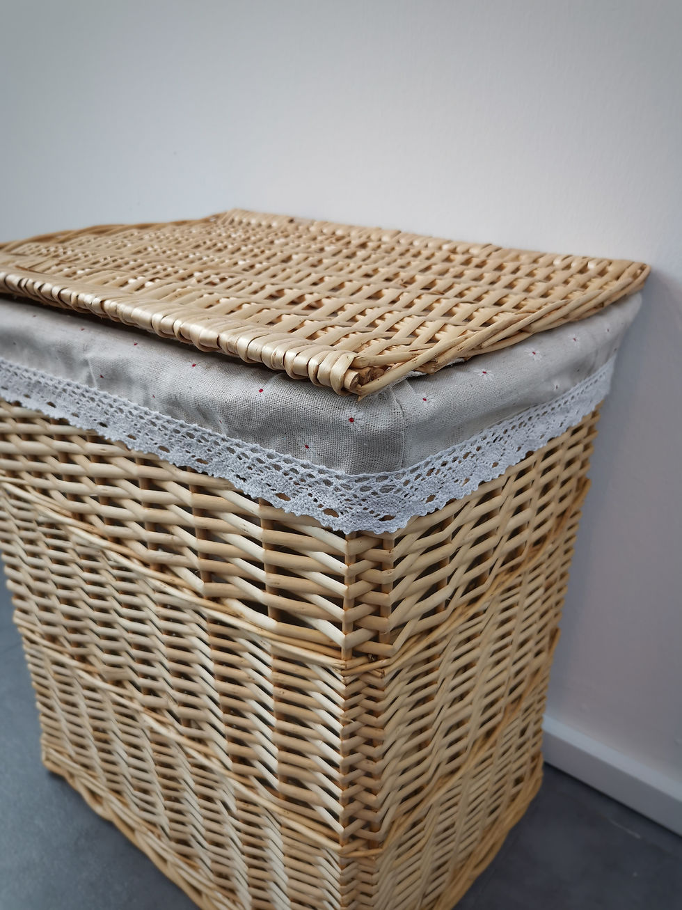 Thumbnail: Kampo Weave Rattan Hamper