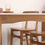 Thumbnail: Yanba Dining Table (White Sintered/Natural)