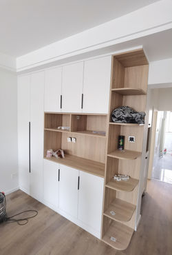 Semi Open Wardrobe