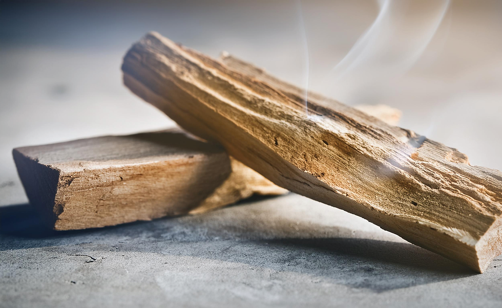 Liquid botanical extract of Palo Santo Wood Oil used in FEEL NO EVIL soap formulation.