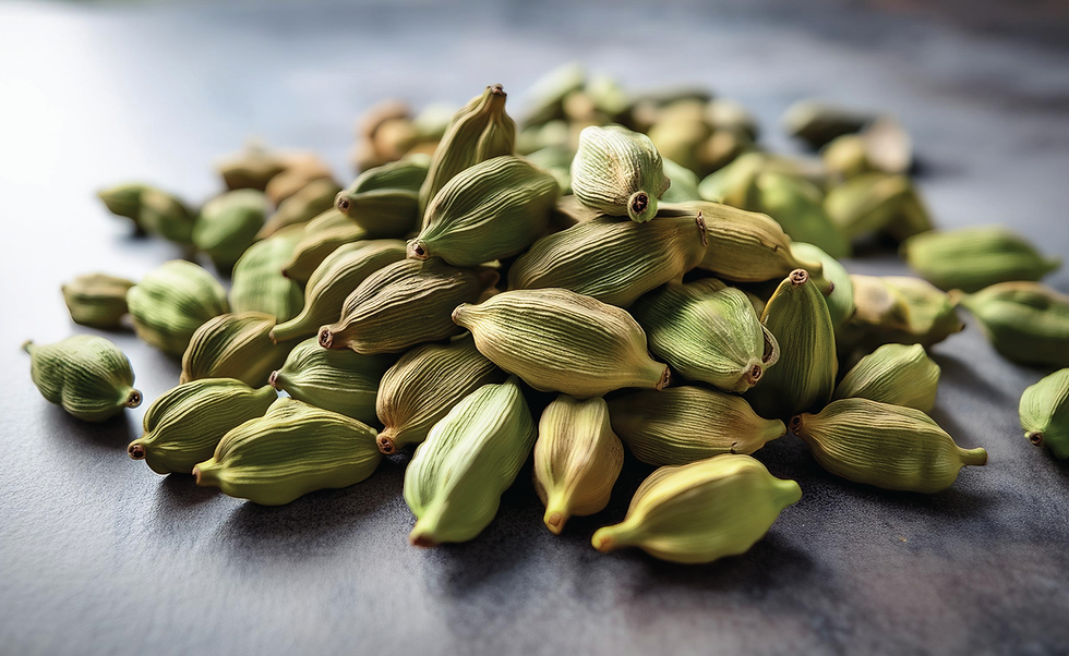 Liquid botanical extract of Cardamom Seed Oil used in FEEL NO EVIL soap formulation.