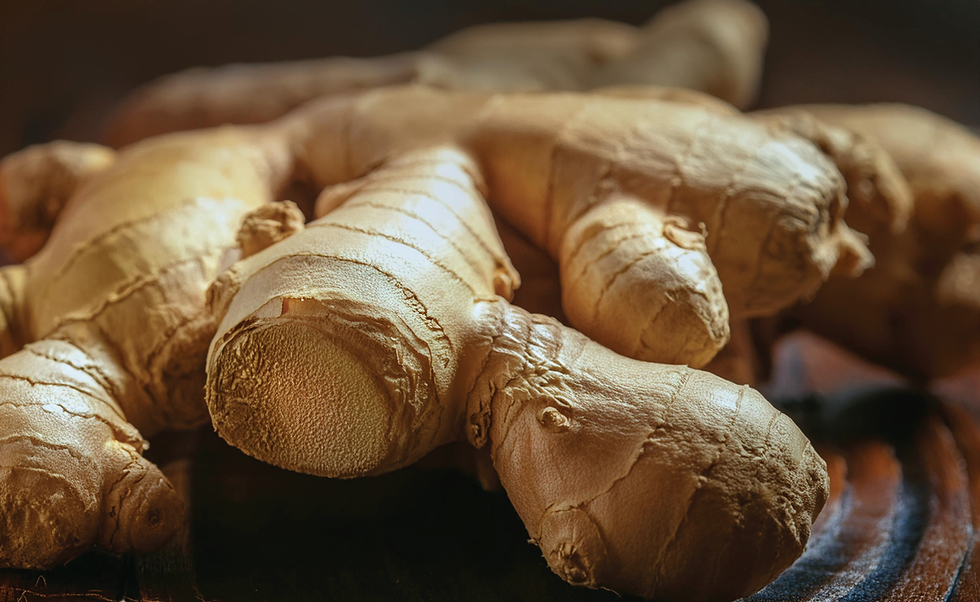 Liquid botanical extract of Ginger Root Oil used in FEEL NO EVIL soap formulation.