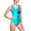 Thumbnail: Turquoise Women's Classic One-Piece Swimsuit 