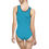 Thumbnail: Turquoise Women's Classic One-Piece Swimsuit 
