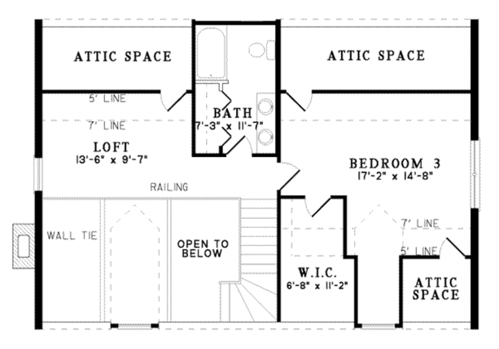 log home plan from houseplans.com