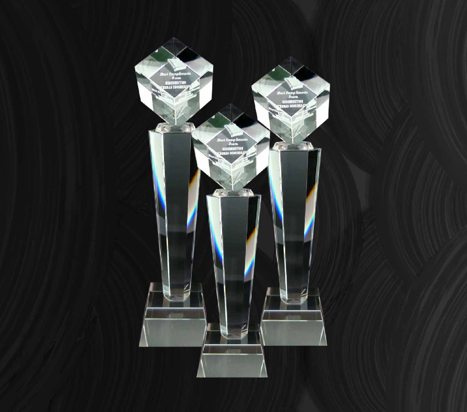 Crystal Trophy 9096