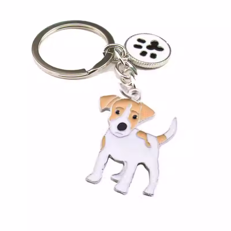 Jack Russell Terrier Keychain