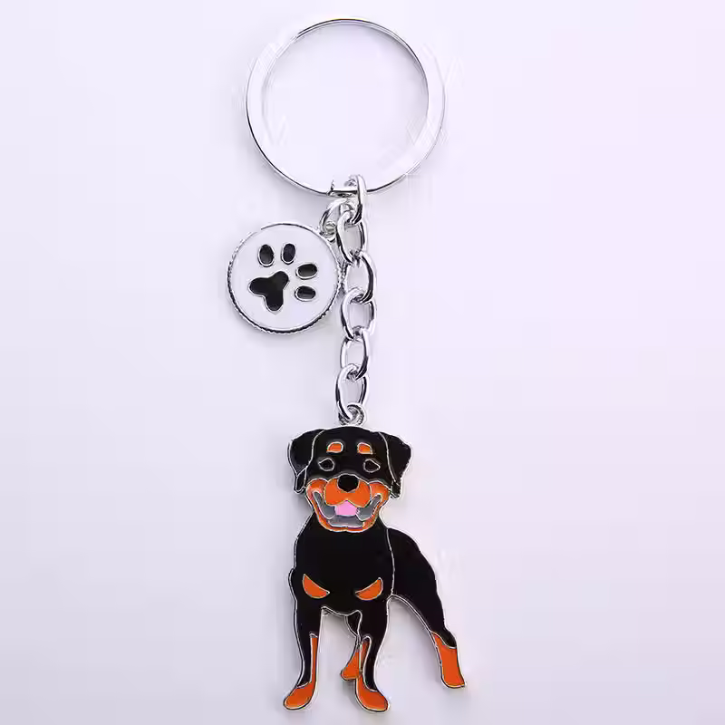 Rottweiler Keychain