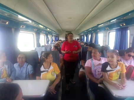 Estudiantes de Lara disfrutaron de paseo en tren en el tramo Yaritagua-Barquisimeto.