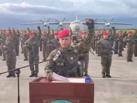 Tras aumento de recompensa, Brigada de InfanterÃa Paracaidista y Guardia de Honor ratifican apoyo a Maduro.