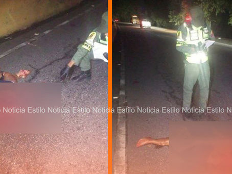 Brutal arrollamiento de una mujer en autopista de Portuguesa.