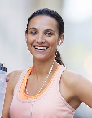 Female Trainer with Pink Top