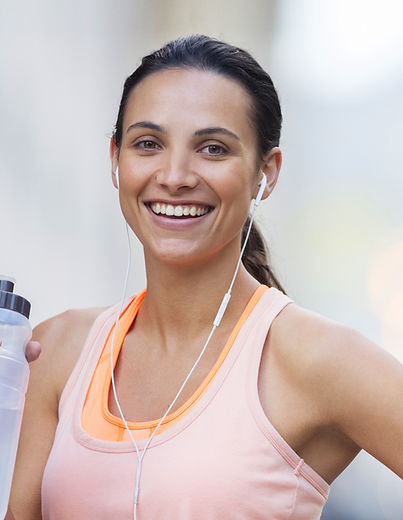 Female Trainer with Pink Top