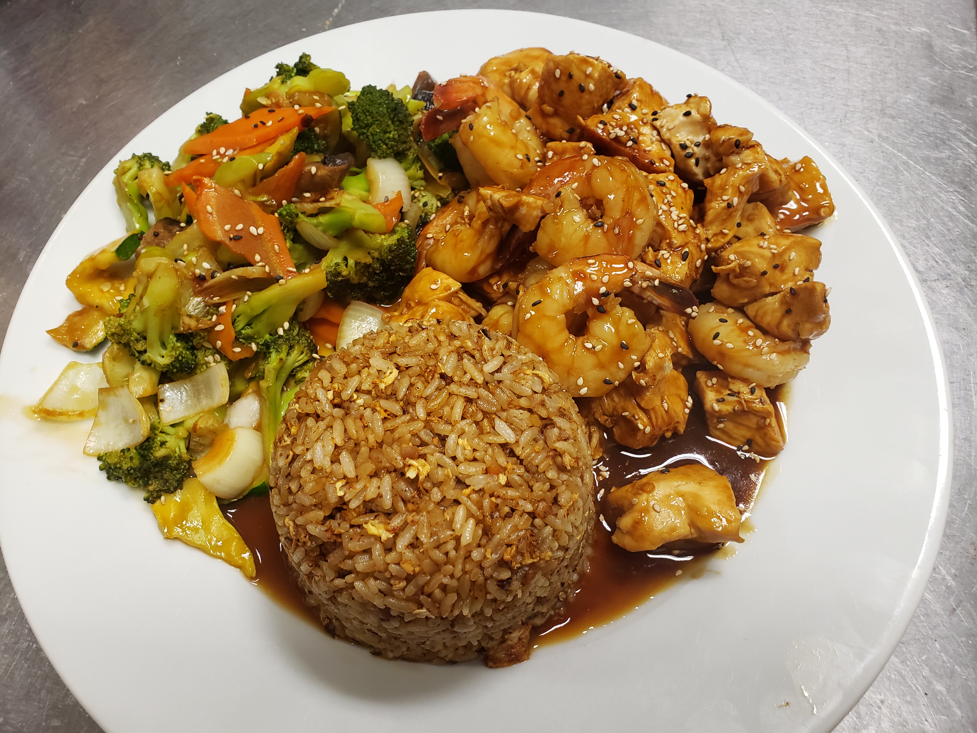 Arranged Food and Objects