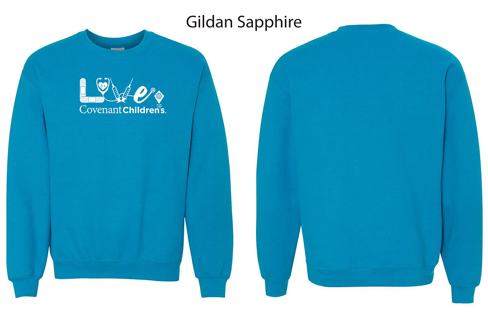 Thumbnail: Love Bandaids - Gildan Sweatshirt