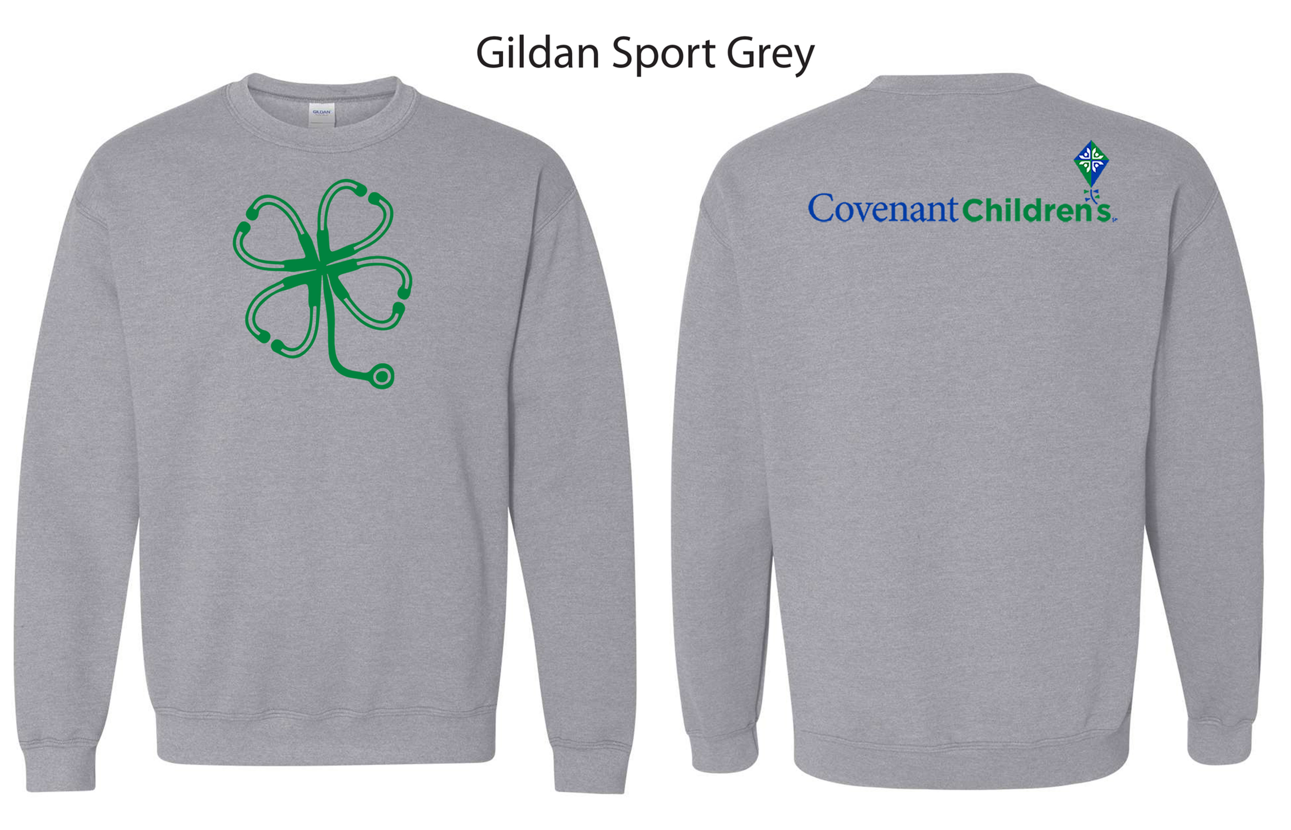 4 Leaf Stethoscope - GILDAN Sweatshirt