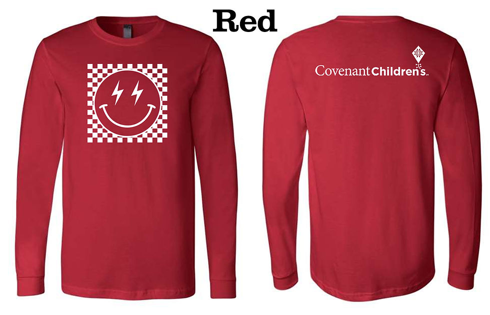 Thumbnail: Checkerboard Smiley Face - Long Sleeve