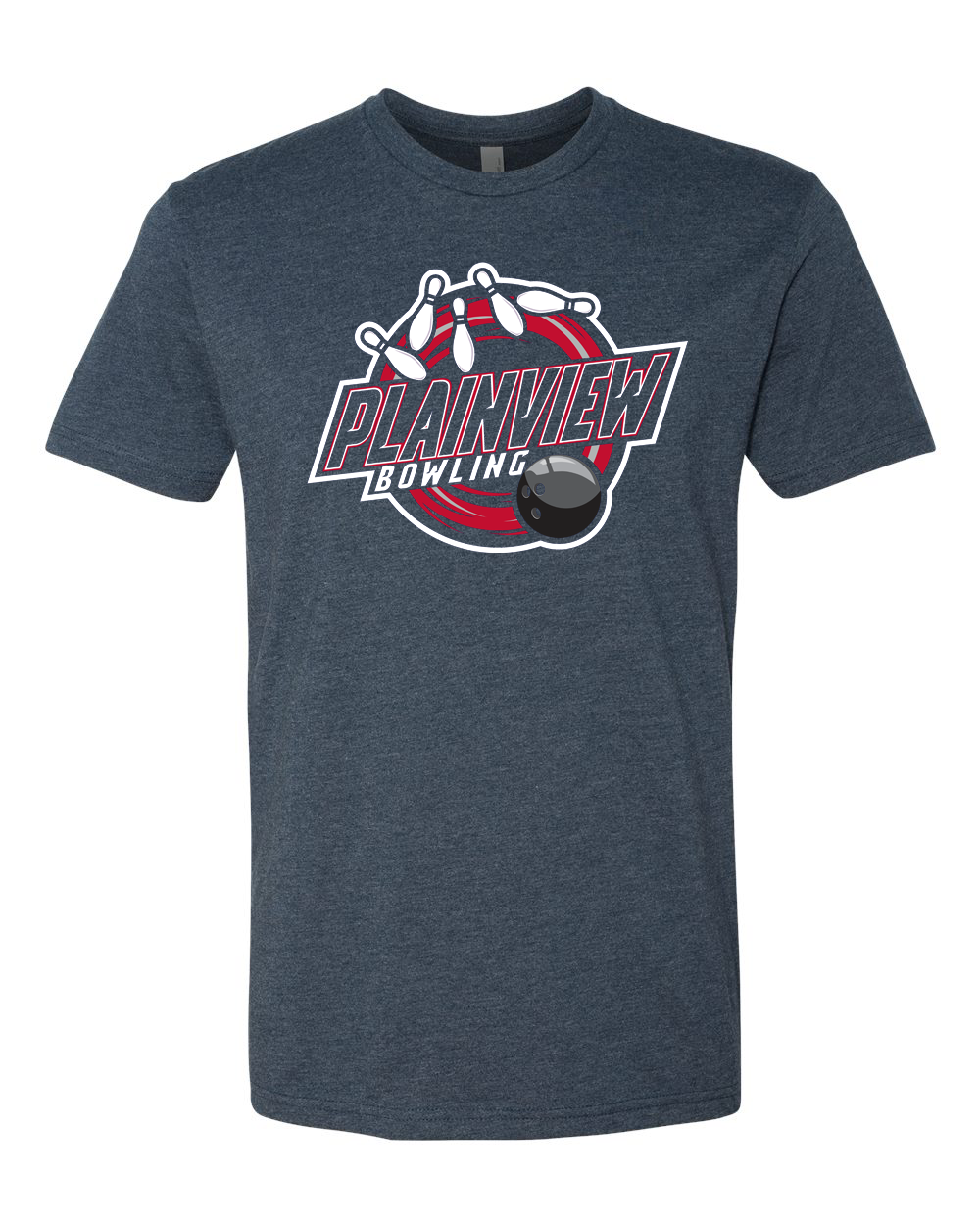 Plainview Bowling T-Shirt - Navy