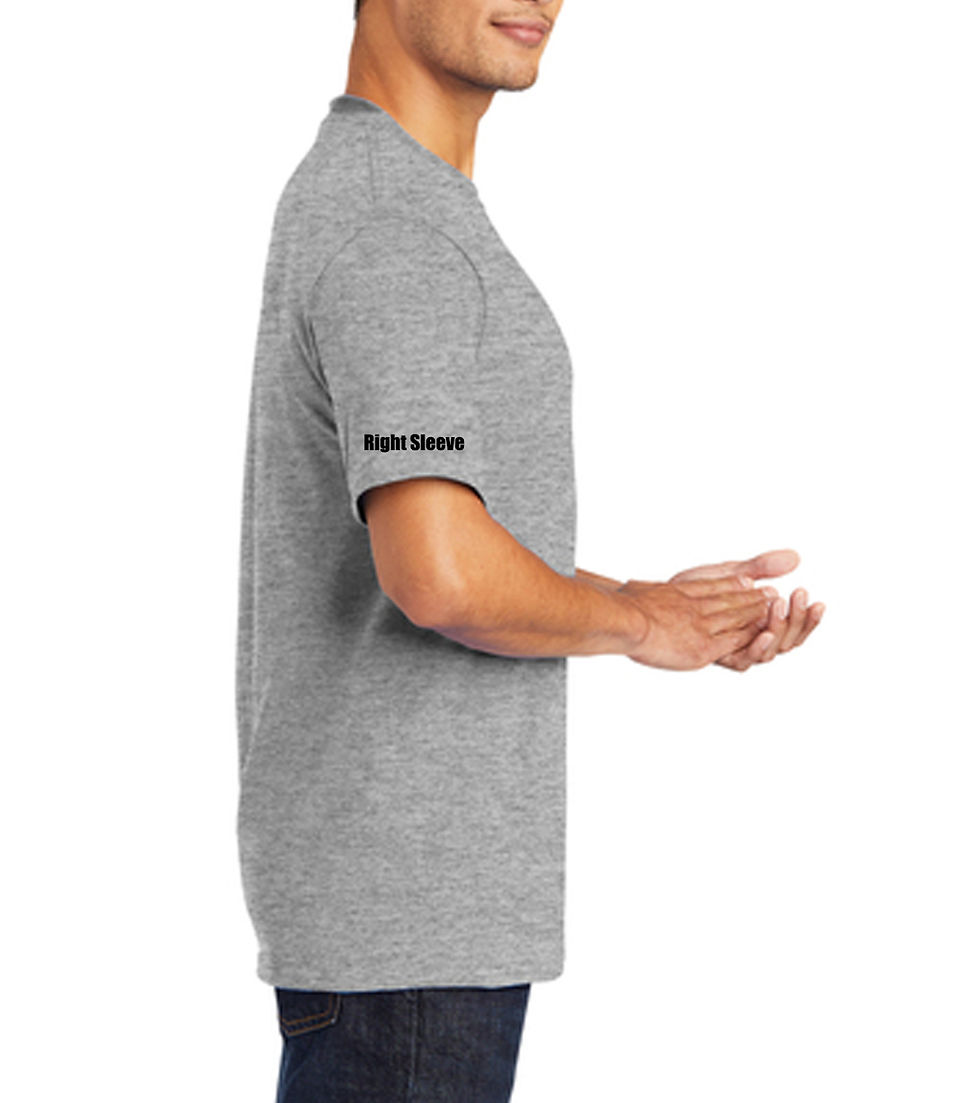 Thumbnail: UIL Tennis - Performance Short Sleeve Heather Grey