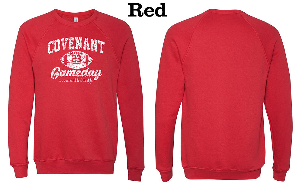 Thumbnail: GameDay- Cov Health - Football - Bella Sweatshirt