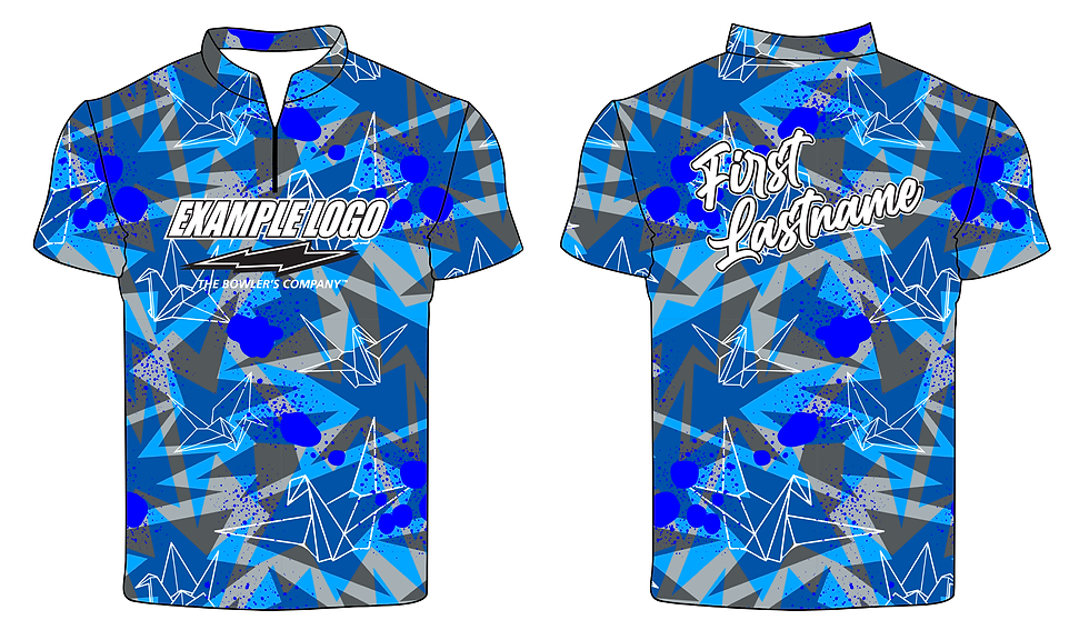 Thumbnail: 1/4 Zip Jersey - Origami