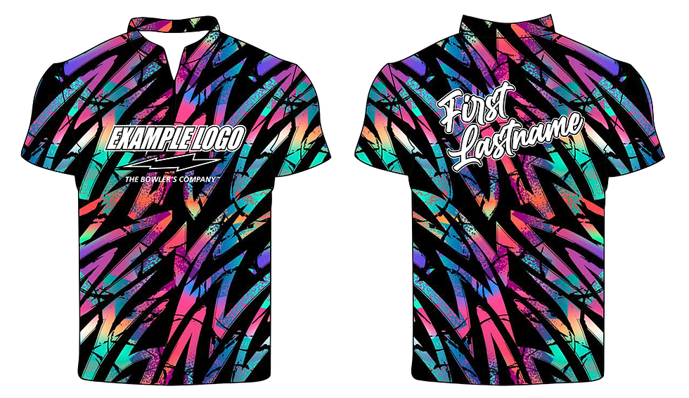 Thumbnail: 1/4 Zip Jersey - Wave