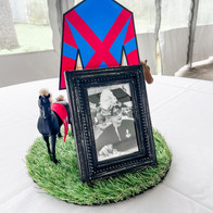 Kentucky Derby Rider Uniform Centerpiece