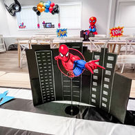 Spiderman inspired birthday party.