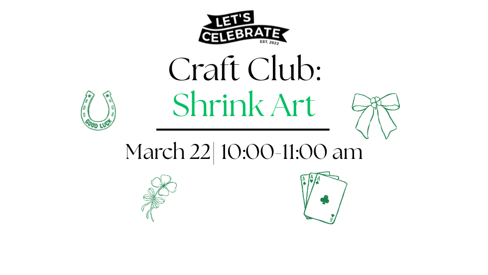 Spring Shrinky Art Clips- POP UP