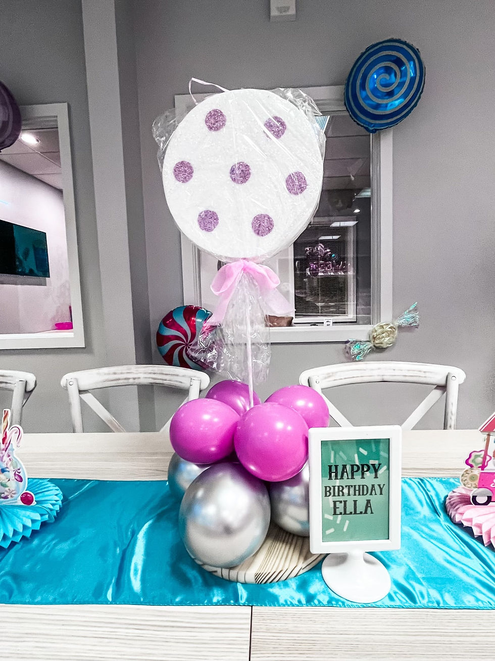 Candy Land Balloon Stand