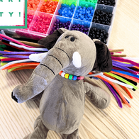 Jungle animal stuffy adoption.