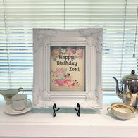 Personalized Tea Party