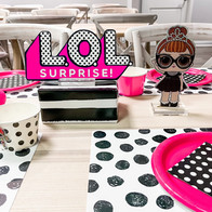 LOL Doll inspired birthday party.