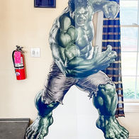 Super Hero Birthday Party - Hulk Cutout