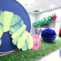Hungry Caterpillar themed birthday party.