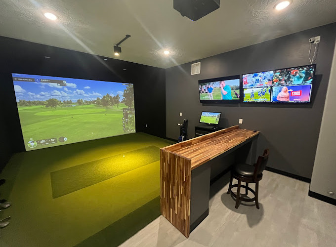 State of the art trackman technology at Red Peak Gym