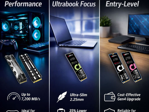 Which Gen4 SSD is Right for You? The Ultimate addlink PCIe 4.0 Guide