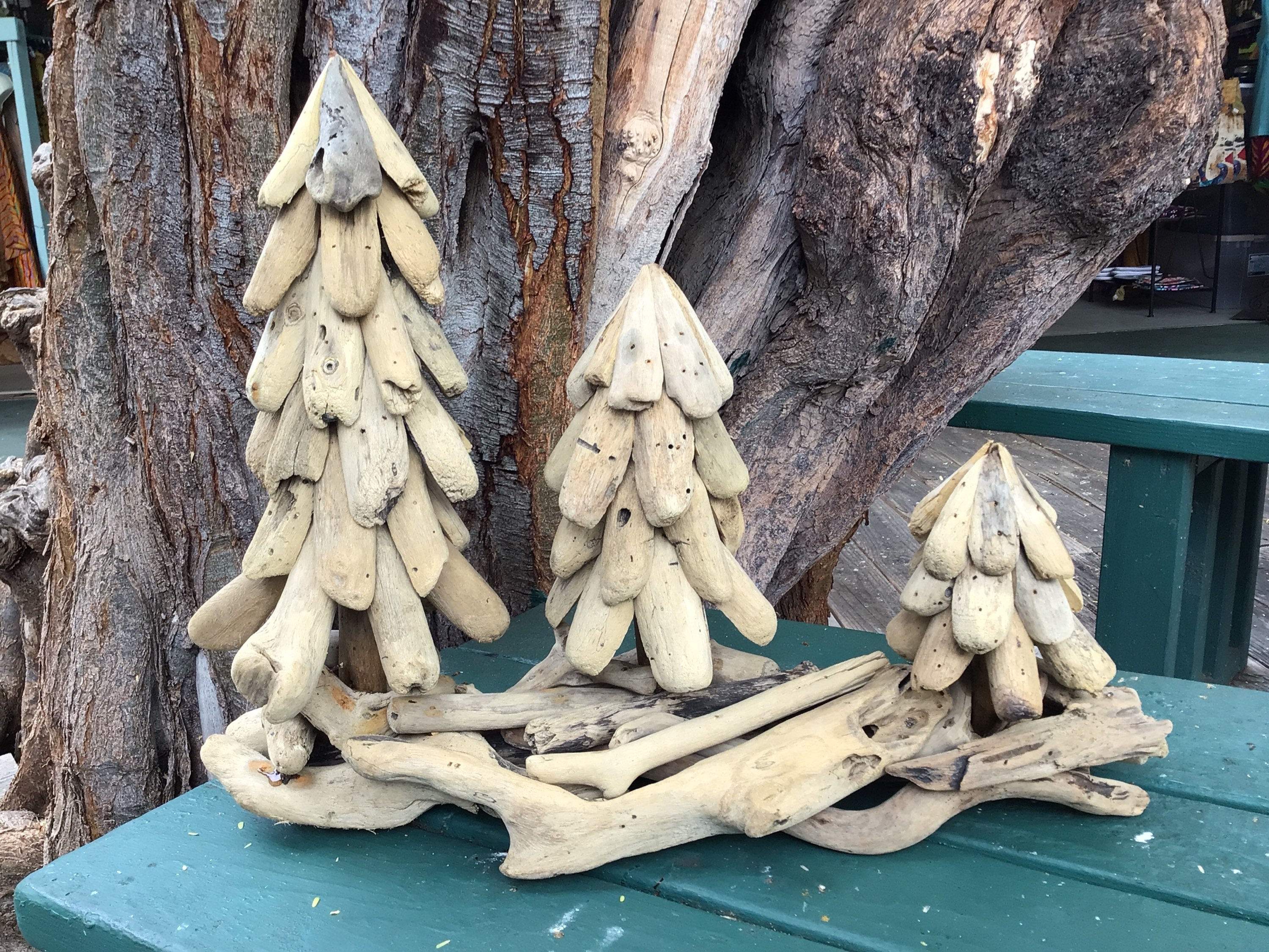 3 tier Driftwood Trees