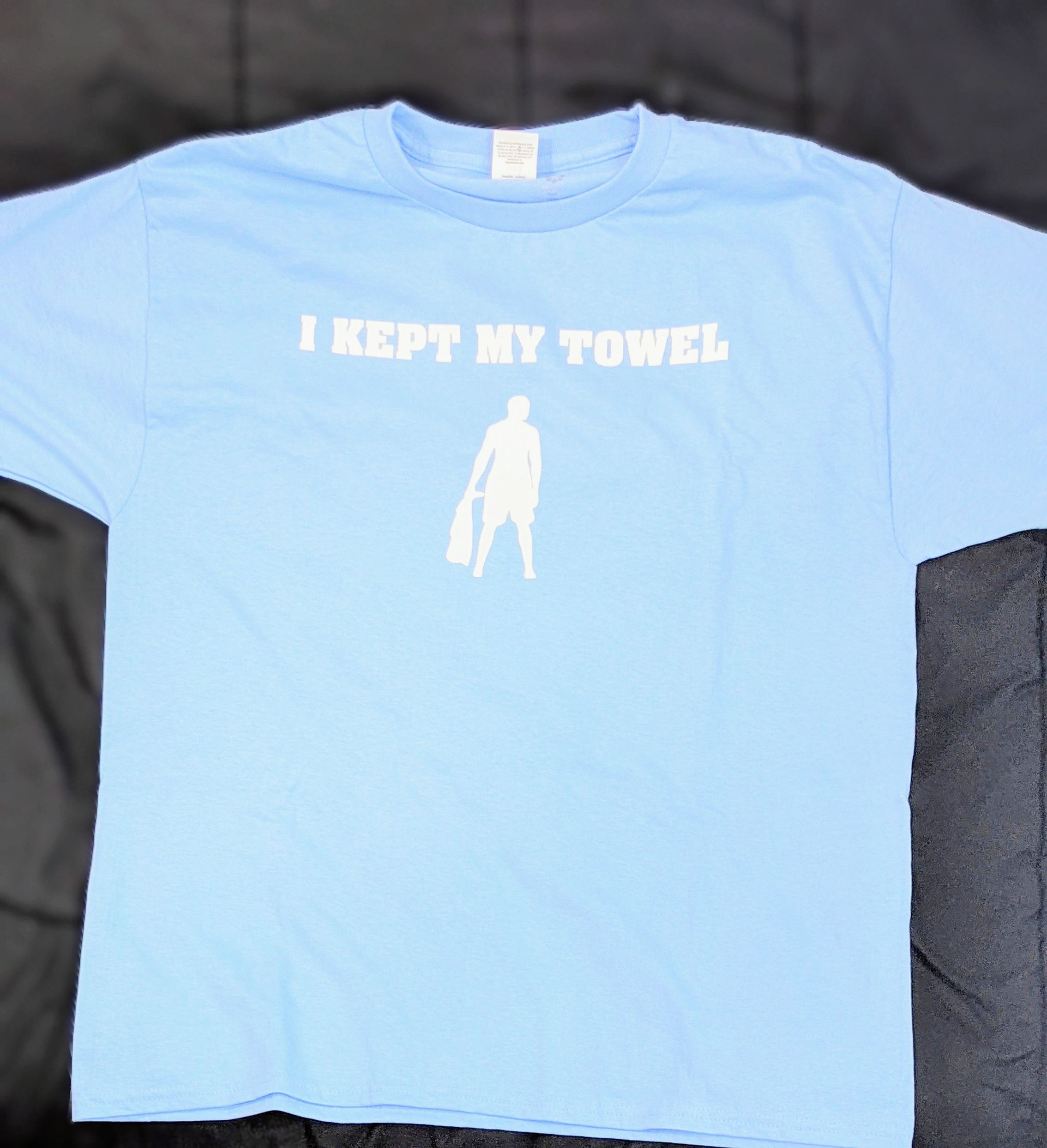 I Kept My Towel T-Shirt (Sky Blue)