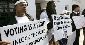 Incarceration Population Barred from Votes