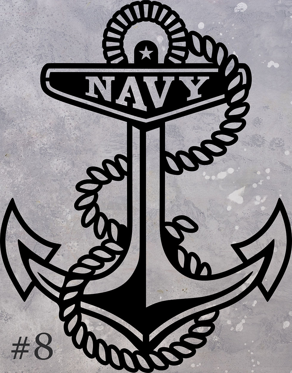 Thumbnail: ⚓ Custom Nautical Anchor – Wall Art