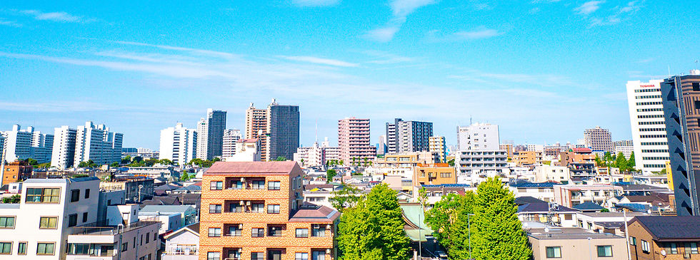 川崎市の街並み