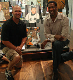 Chris With Ervin Johnson
