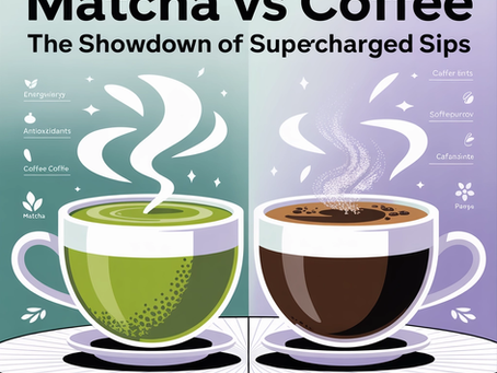 Matcha vs Coffee: The Showdown of Supercharged Sips