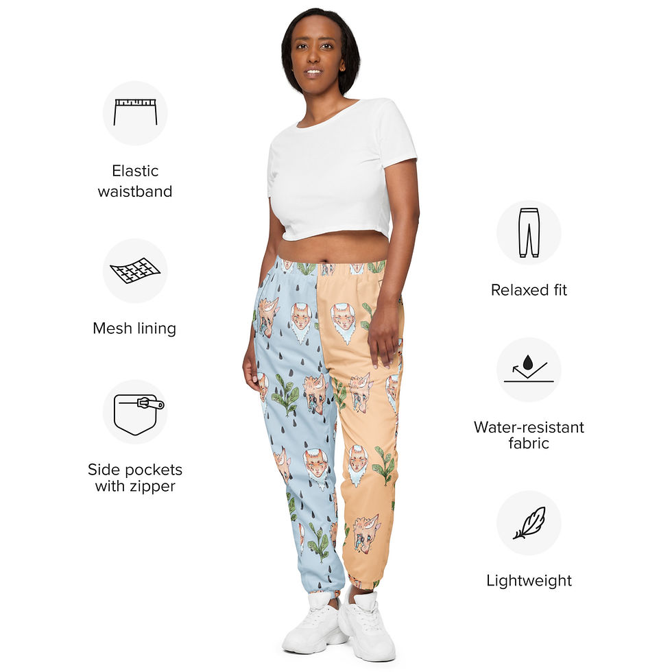 Thumbnail: Sky Cry - Unisex Track Pants