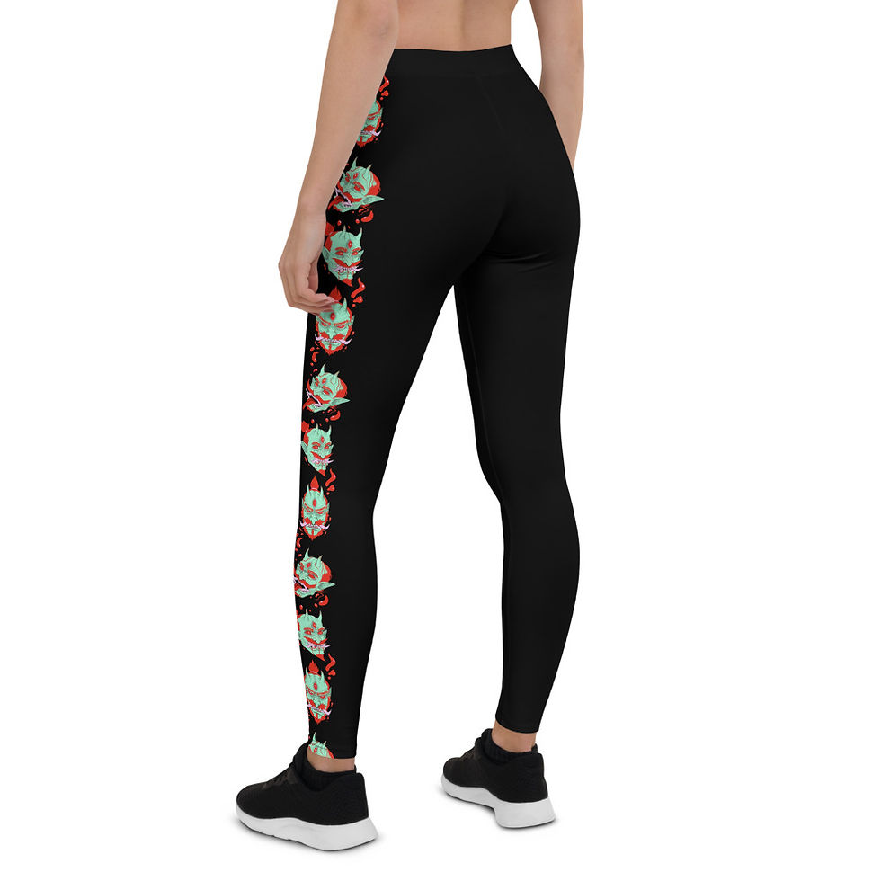 Thumbnail: Oni Heads Leggings