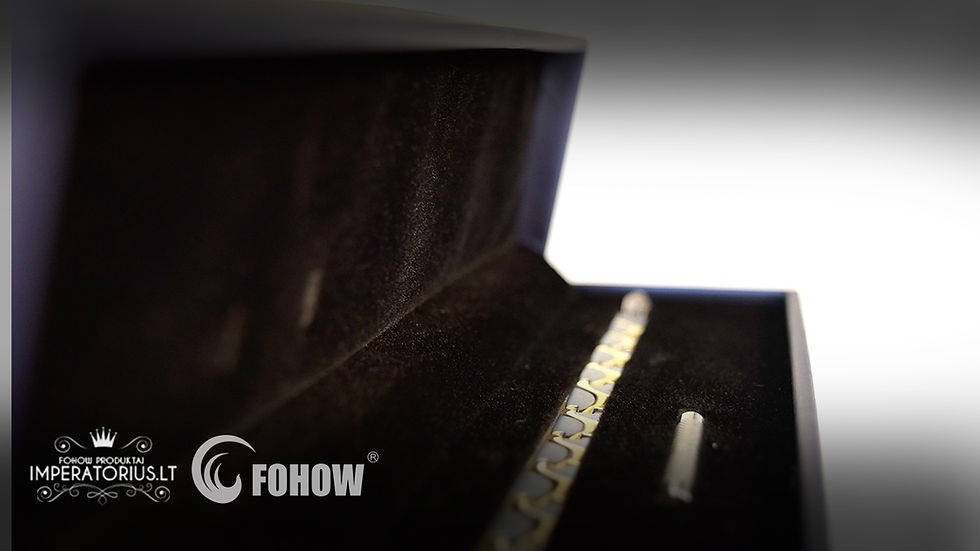 MAGNETINĖ TITANO FOHOW APYRANKĖ