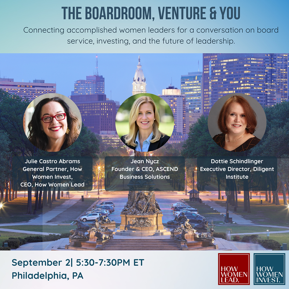 The Boardroom, Venture and You