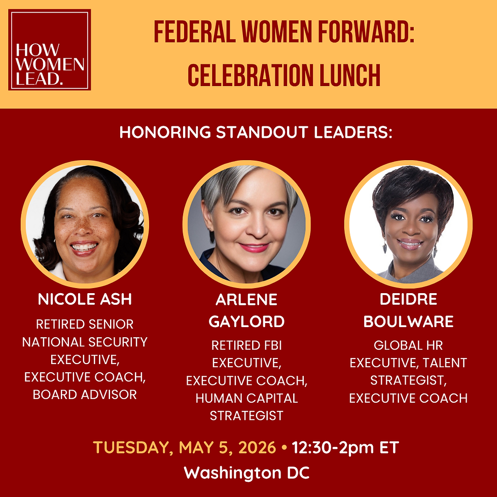 Federal Women Forward: Celebration Lunch