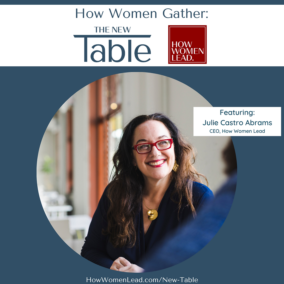 The New Table: Seizing our Collective Power in Venture